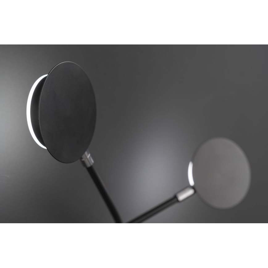 Wofi 446604109000 - LED væglampe BELIZE 4xLED/5W/230V 3000K sort