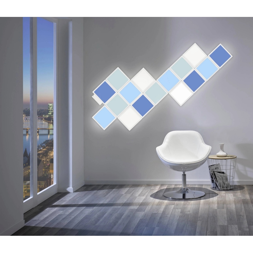 Wofi 4506.04.06.9000 - 4x LED væglampe dæmpbar RGB-farver LED/2W/230V + fjernbetjening