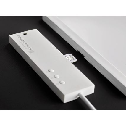 Wofi 4506.04.06.9000 - 4x LED væglampe dæmpbar RGB-farver LED/2W/230V + fjernbetjening