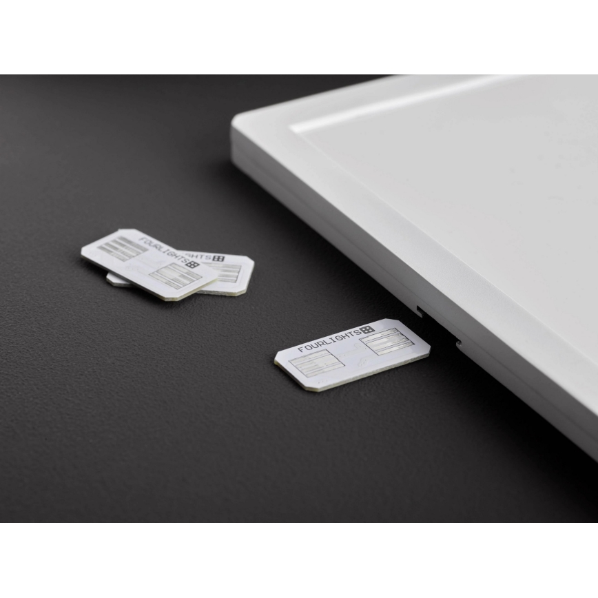 Wofi 4506.04.06.9000 - 4x LED væglampe dæmpbar RGB-farver LED/2W/230V + fjernbetjening