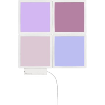 Wofi 4506.04.06.9000 - 4x LED væglampe dæmpbar RGB-farver LED/2W/230V + fjernbetjening