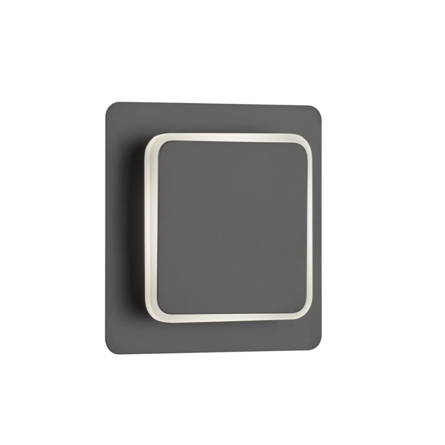 Wofi 4785.01.10.9000 - LED væglampe SUTTER LED/4,5W/230V 3000K sort