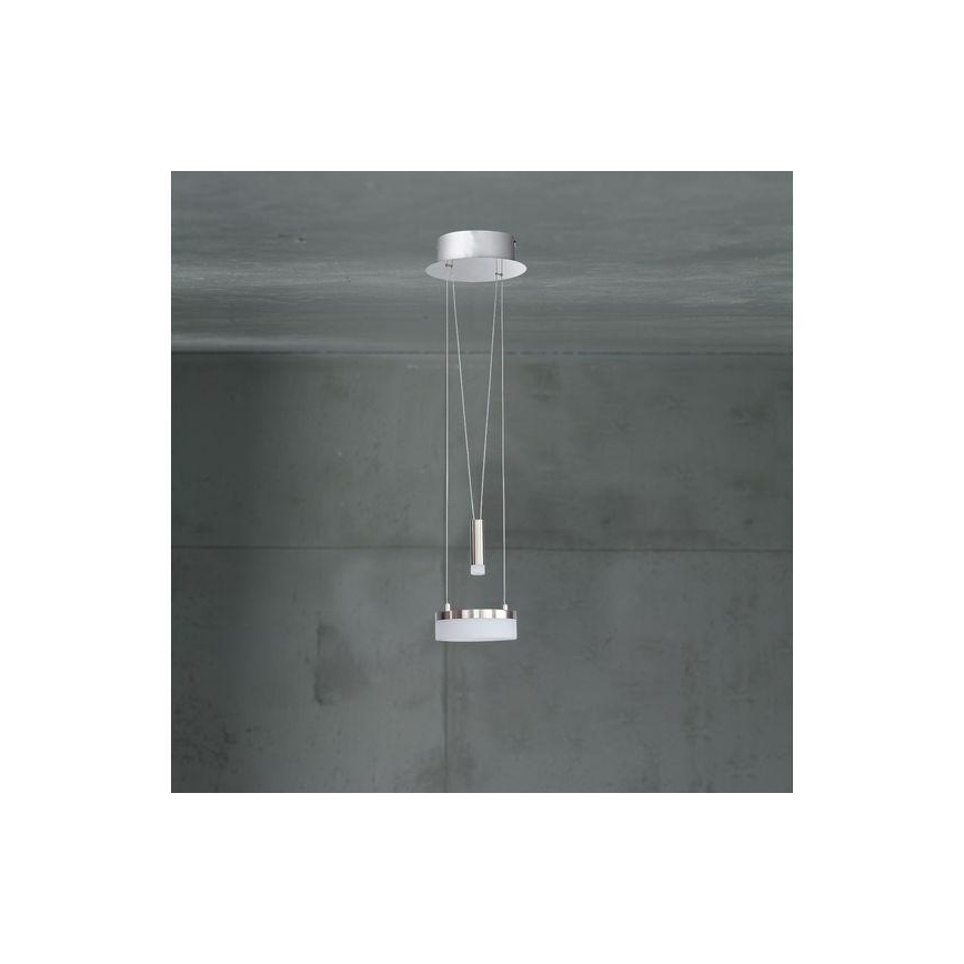 Wofi 6263.02.54.6250 - LED pendel dæmpbar JETTE LED/10W/230V + LED/1W