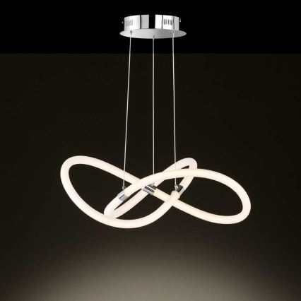 Wofi 6883.01.01.9000 - LED pendel dæmpbar MIRA LED/37W/230V 3000-6000K + fjernbetjening