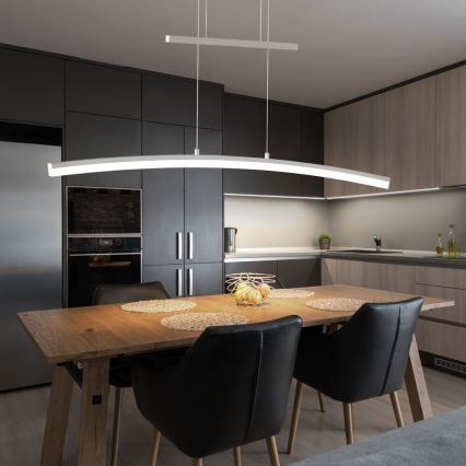 Wofi 7230.01.64.6000 - LED pendel dæmpbar FERROL LED/28W/230V