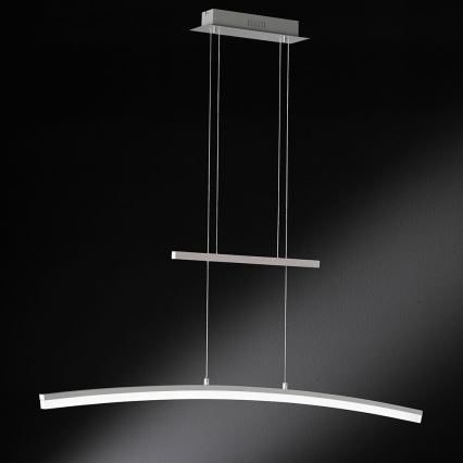 Wofi 7230.01.64.6000 - LED pendel dæmpbar FERROL LED/28W/230V