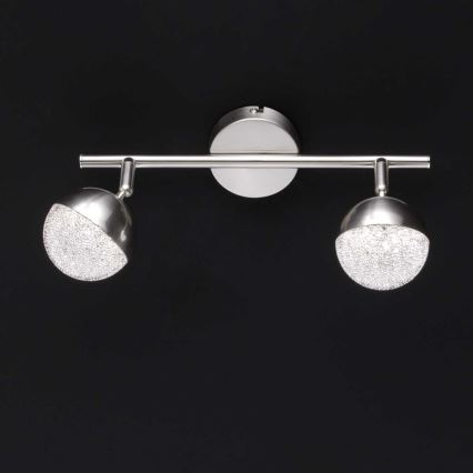 Wofi 725902646000 - LED spotlampe SANAN 2xLED/4,5W/230V 3000K