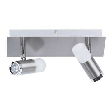 Wofi 735304016044 - LED Badeværelsesspot HUELVA 2xLED/3W/230V IP44