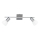 Wofi 7354.02.64.0000 - Spotlampe ANGOLA 2xE14/40W/230V