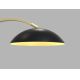 Wofi 8001-104 - LED Bordlampe dæmpbar med touch-funktion ROSCOFF LED/10,5W/230V sort/guldfarvet