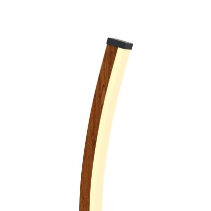 Wofi 8020-106 - LED Touch bordlampe BOLOGNA LED/10W/230V træ