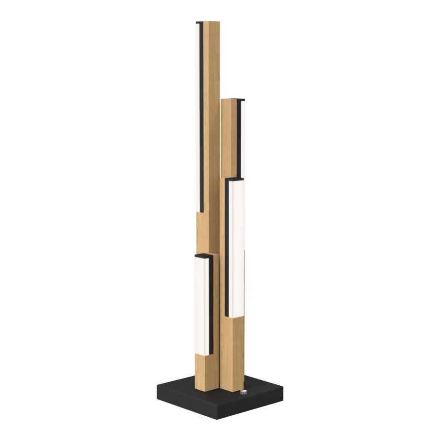Wofi 8032-406 - LED Touch-dæmpbar lampe CATANIA LED/10,5W/230V gummitræ