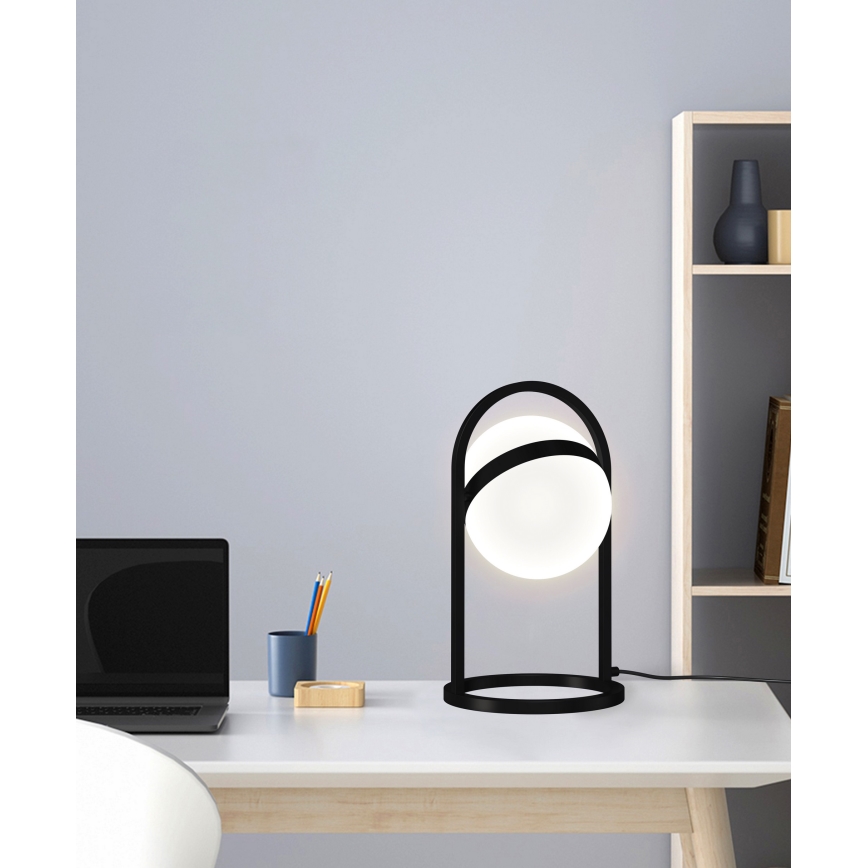 Wofi 8046-102 - LED Bordlampe dæmpbar med touch-funktion AVIGNON LED/10,5W/230V sort