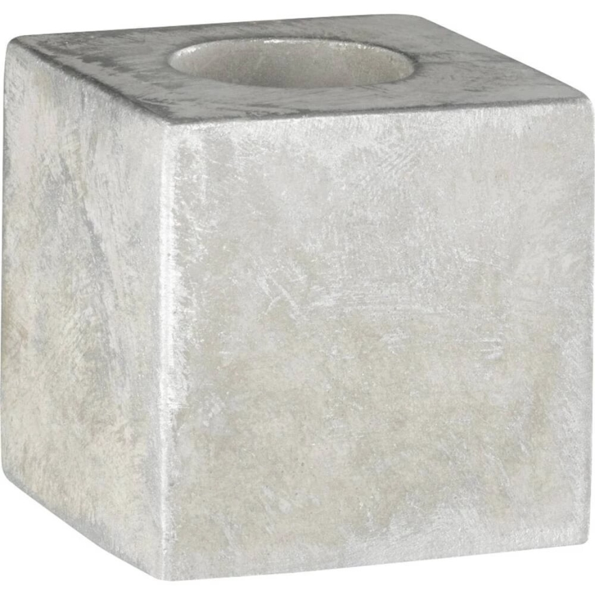 WOFI 8213.01.50.7000 - Bordlampe BROAD 1xE27/10W/230V beton