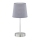 Wofi 8324.01.50.0000 - Bordlampe CESENA 1xE14/42W/230V grå