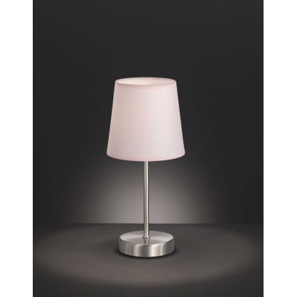 Wofi 8324.01.94.8000 - Bordlampe CESENA 1xE14/42W/230V lyserød