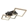 Wofi 9022-306M - LED Dæmpbar loftlampe MATERA LED/37W/230V