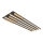 Wofi 9031-506L - LED Dæmpbar loftlampe PALERMO LED/57W/230V gummitræ