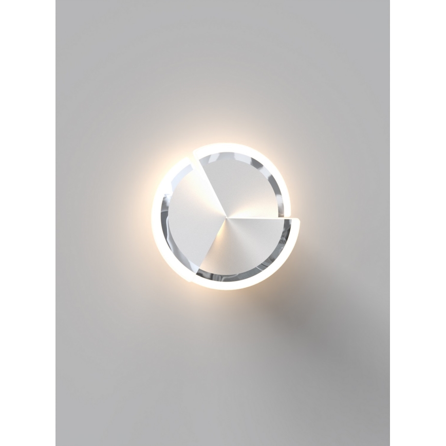 Wofi 9036-108S - LED vægspot dæmpbar TRAPANI LED/12W/230V