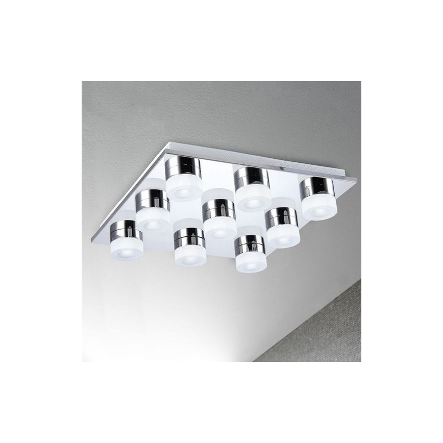 Wofi 9175.09.01.0000 - LED loftlampe dæmpbar LOGAN 9xLED/4,2W/230V