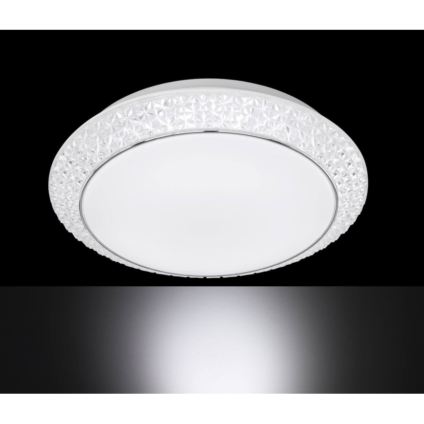 Wofi 9246.01.06.6410 - LED loftlampe dæmpbar VELDEN LED/18W/230V