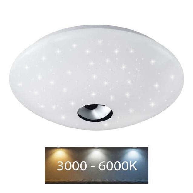 Wofi 9315.01.06.6320 - LED loftlampe FOCUS LED/15W/230V 3000/4200/6500K diameter 32 cm