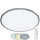 Wofi 9457.01.70.9600 - LED loftlampe dæmpbar LINOX LED/34W/230V 3000-6000K + fjernbetjening