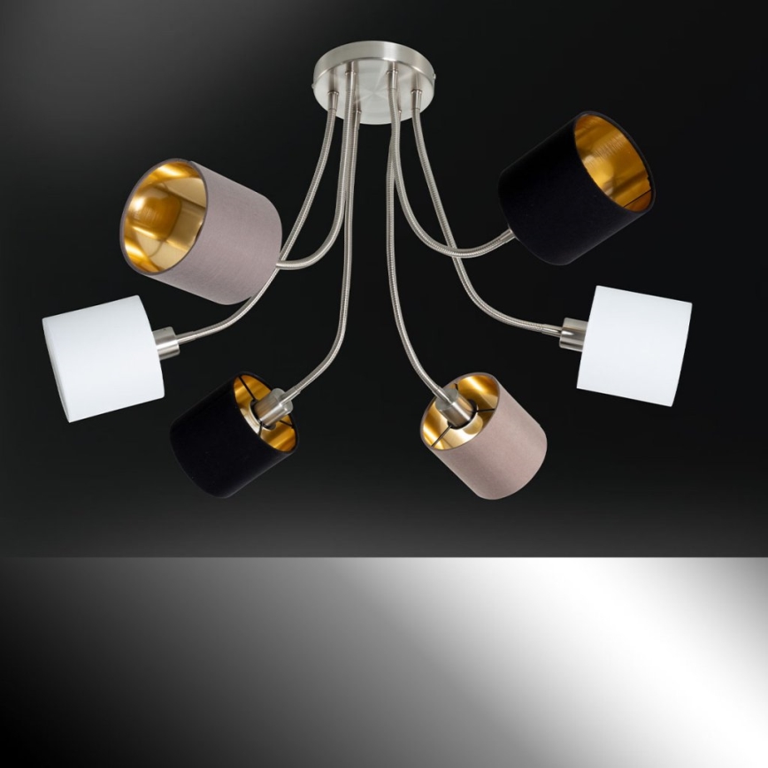Wofi 9609.06.10.9000 - Pendellampe CHARME 6xE14/40W/230V