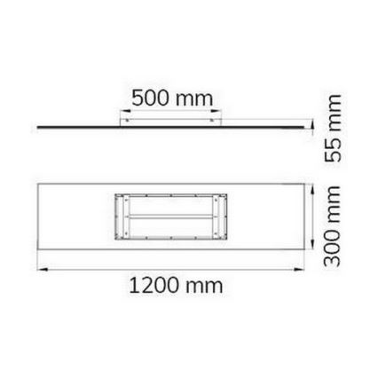 Wofi 9693.01.70.9000 - LED loftlampe dæmpbar LIV LED/36W/230V 2800-6800K + fjernbetjening