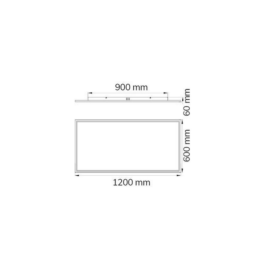 Wofi 9694.01.70.7120 - LED loftlampe dæmpbar MILO LED/52W/230V 2700-6000K + fjernbetjening