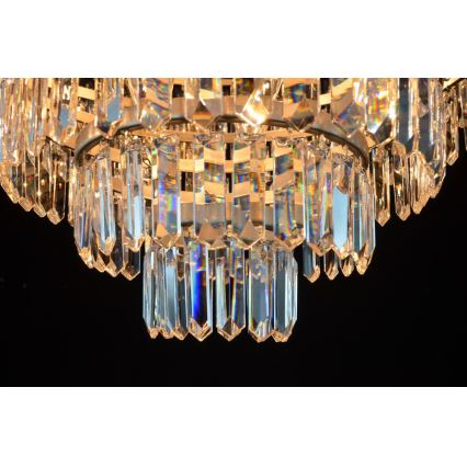 Wranovsky JWZ024120101 - Krystal loftslampe PORTO 12xE14/40W/230V