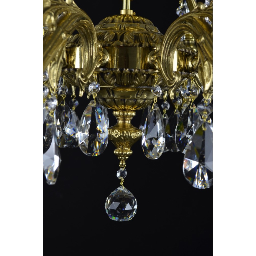 Wranovsky JWZ237121100 - Krystal kædelysekrone AVIOR 12xE14/40W/230V