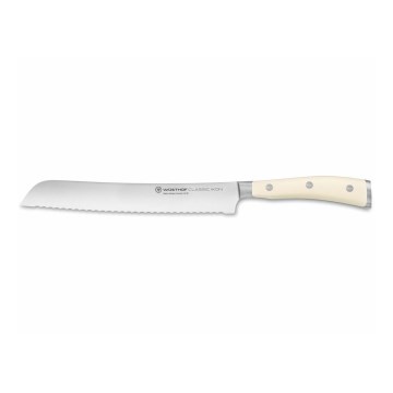 Wüsthof - Brødkniv CLASSIC IKON 20 cm cremefarvet