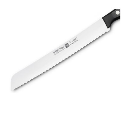 Wüsthof - Brødkniv GOURMET 20 cm sort