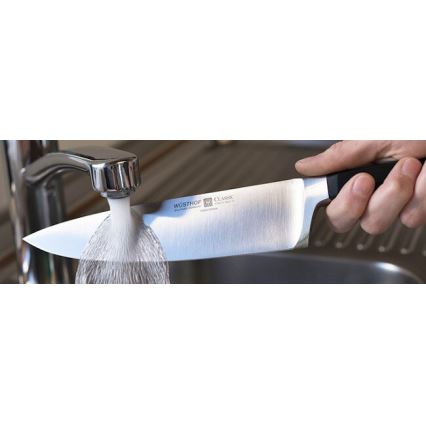 Wüsthof - CLASSIC IKON sæt med 3 køkkenknive, sort