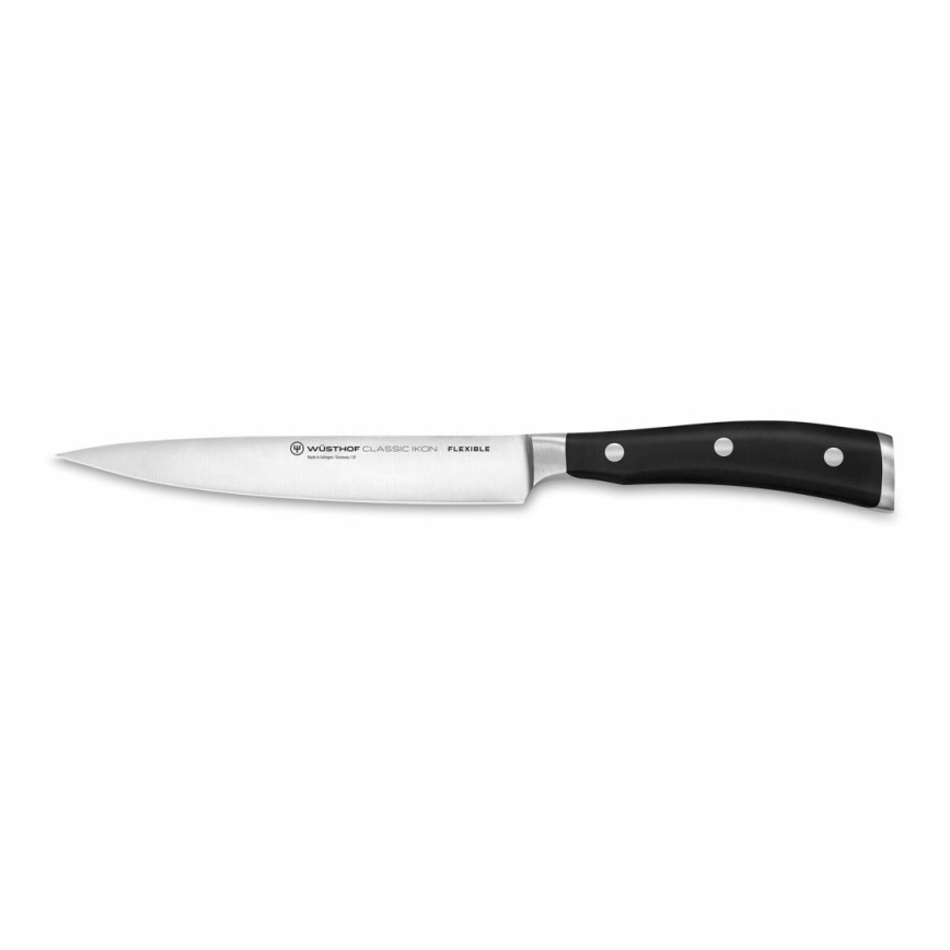 Wüsthof - Filetkniv CLASSIC IKON 16 cm sort