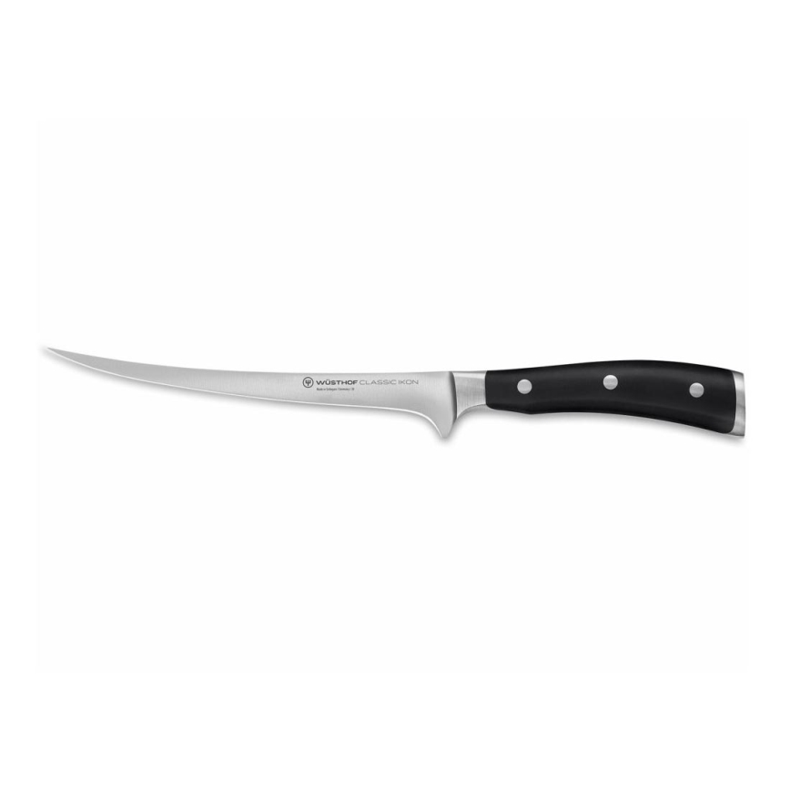 Wüsthof - Filetkniv CLASSIC IKON 18 cm sort