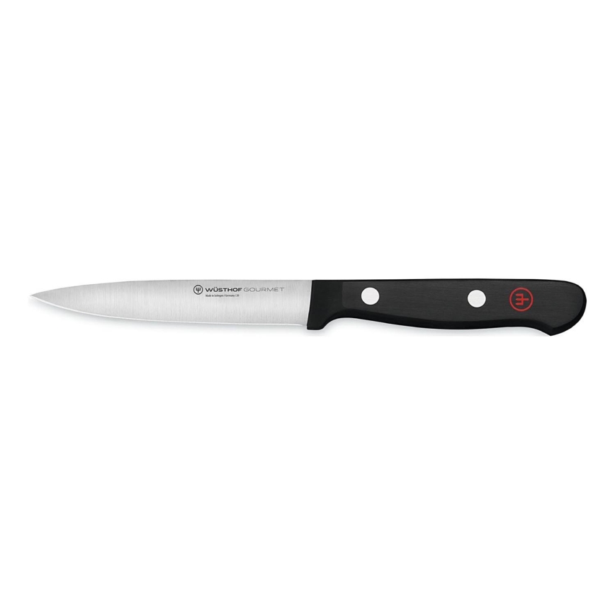Wüsthof - Grøntsagskniv GOURMET 10 cm sort
