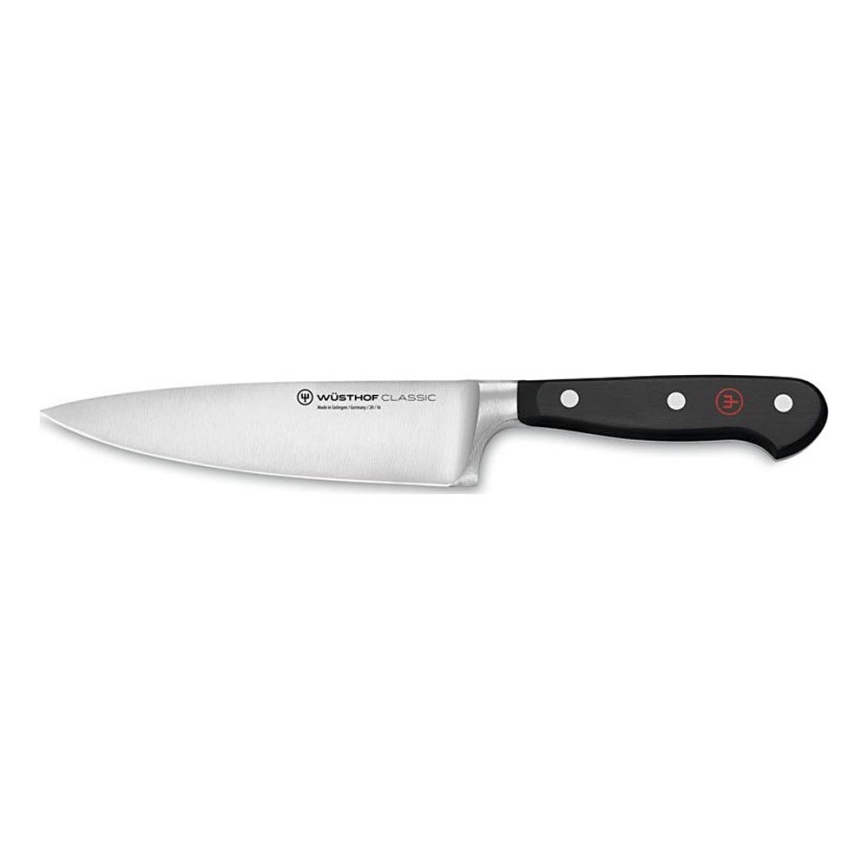 Wüsthof - Kokkekniv CLASSIC 16 cm sort