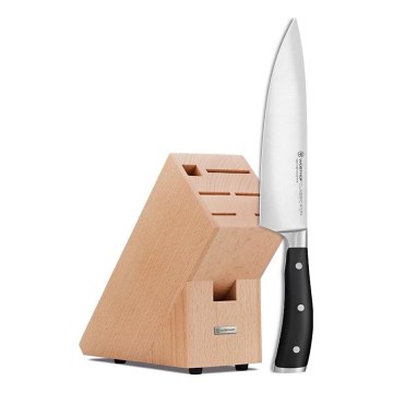Wüsthof - Kokkekniv CLASSIC IKON 20 cm i stativ bøg