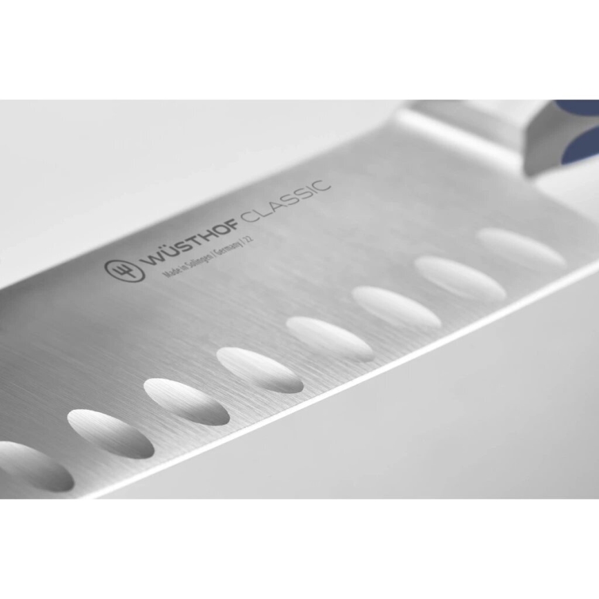 Wüsthof - Køkkenkniv santoku CLASSIC COLOUR 17 cm blå