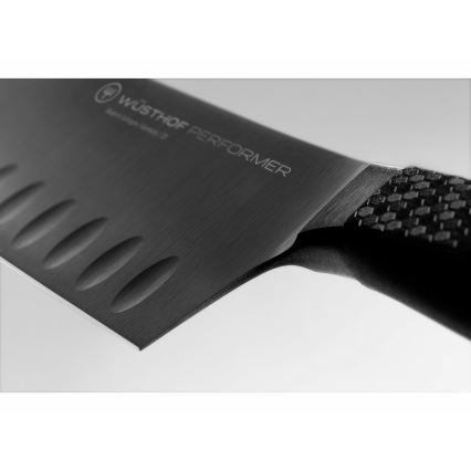 Wüsthof - Køkkenkniv santoku PERFORMER 17 cm sort