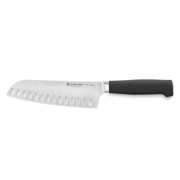 Wüsthof - Santokukniv PARTNER 17 cm, sort