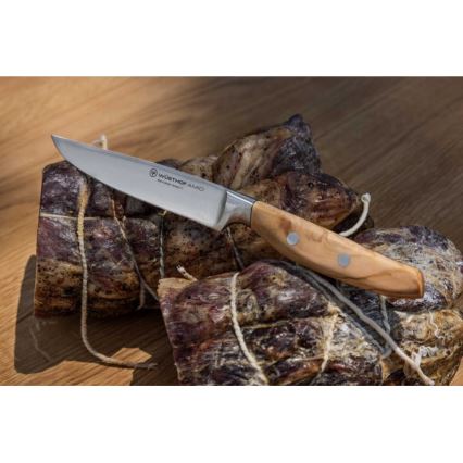 Wüsthof - Steakkniv AMICI 12 cm oliventræ