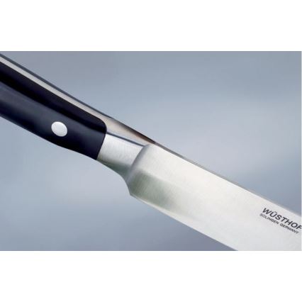Wüsthof - Sæt med køkkenknive i knivblok CLASSIC IKON 7 stk. aske/sort