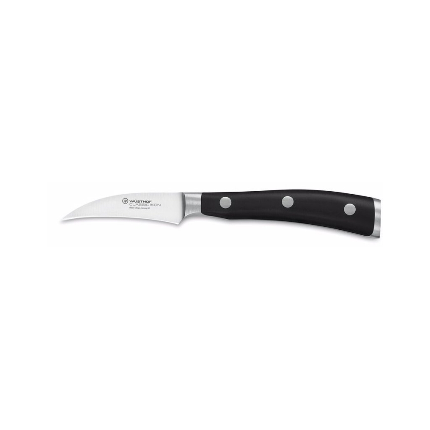 Wüsthof - Sæt med køkkenknive i knivblok CLASSIC IKON 8 stk. aske/sort