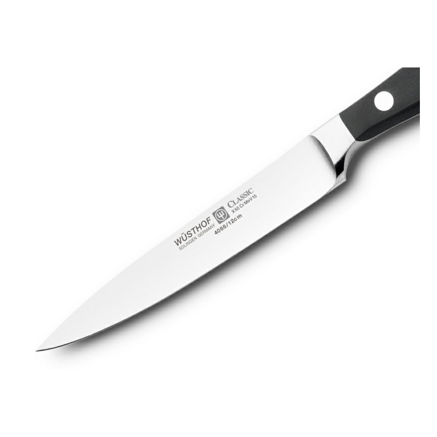 Wüsthof - Utilitykniv CLASSIC 12 cm sort