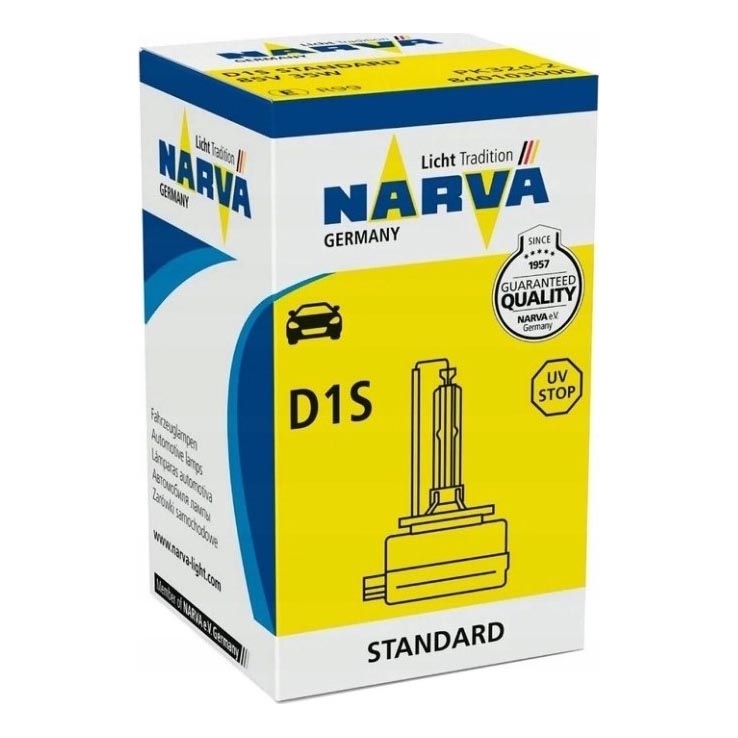 Xenon bilpære D1S PK32D-2/35W/85V 4300K - Narva 84010NVAC1