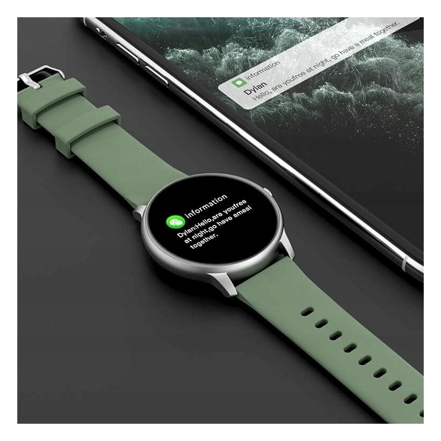 Xiaomi IMILAB Bluetooth Smartwatch KW66 IP68 grøn