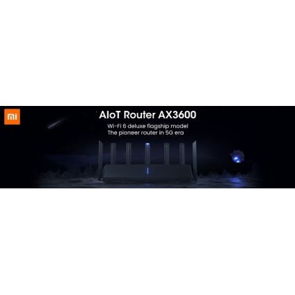 Xiaomi Mi AIoT Wi-Fi Router AX3600 sort